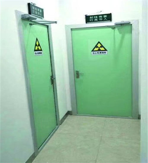 荆门厂家定制防 辐射铅门 CT室铅门 放射科射线防护施工